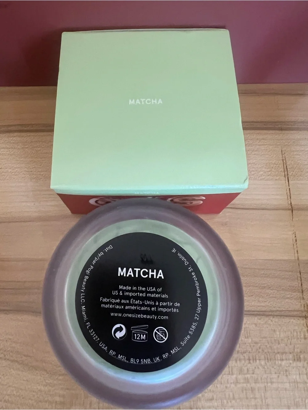 NEW ONE SIZE ULTIMATE SETTING PIWDER MATCHA